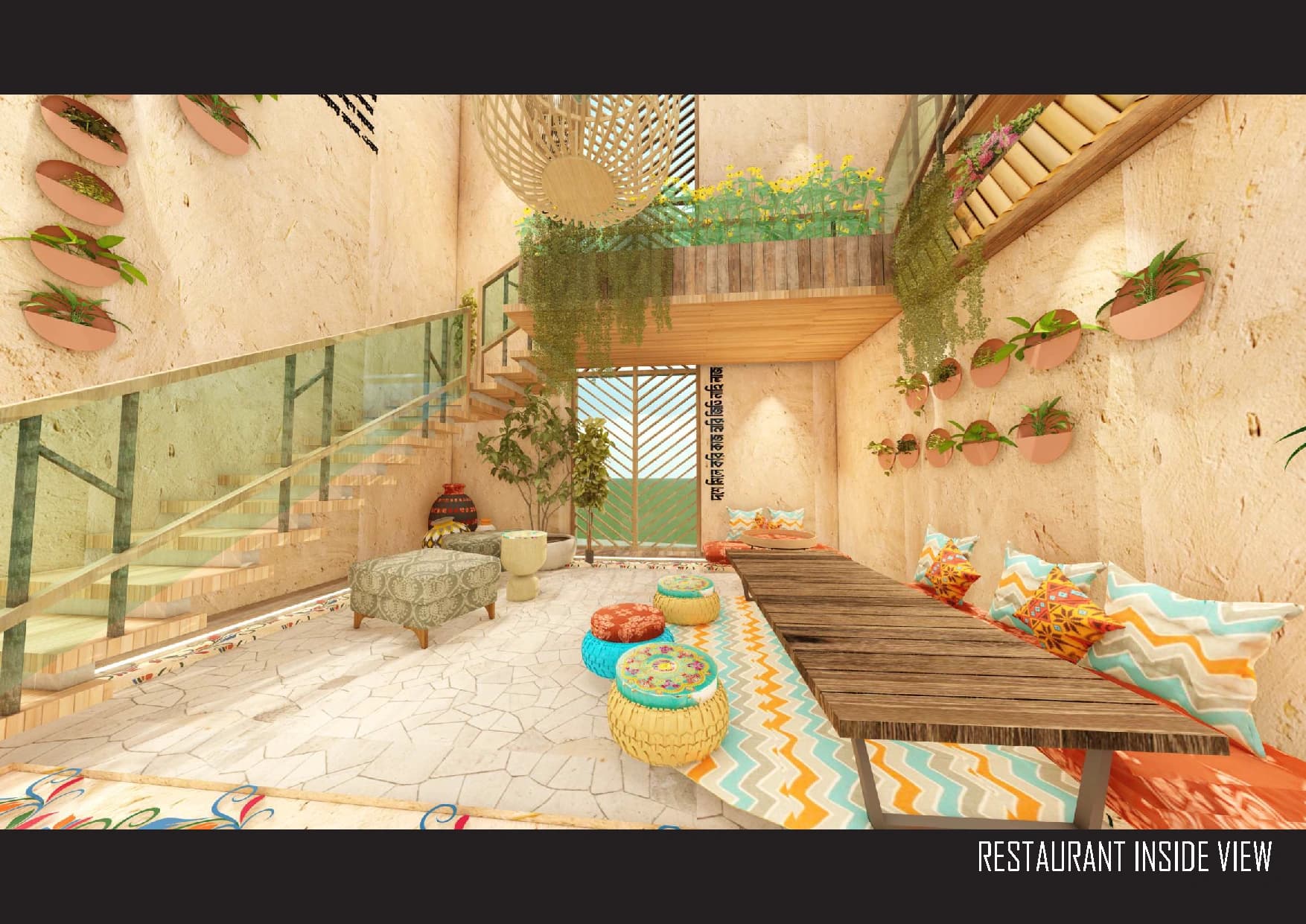 Restaurant Inside View 03