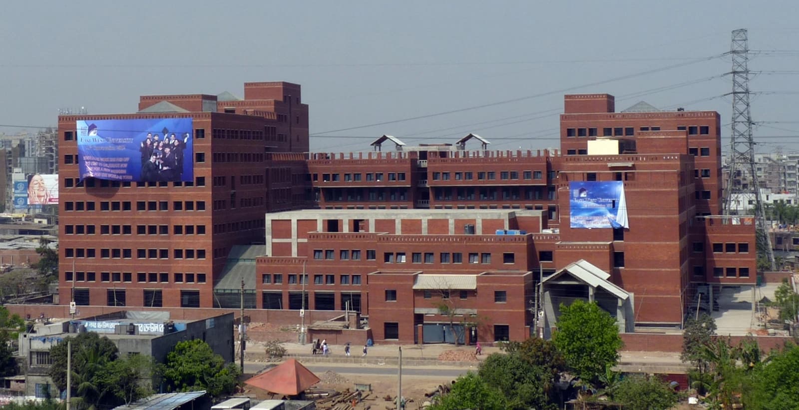 East West University — Vertical Extension banner